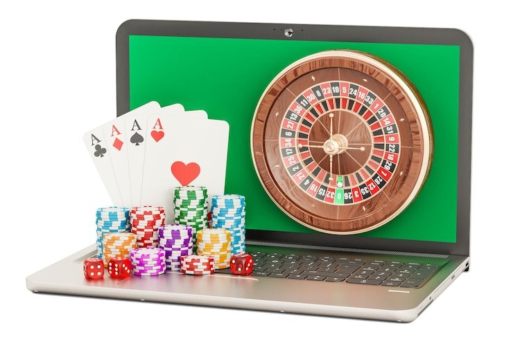Diamond Empire slot interface showing five reels and gemstone symbols